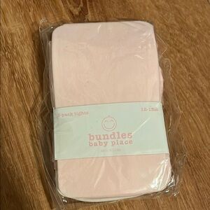 2 pack Pink Baby Place Pink Tights